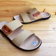 Men's Casual Kickers Sandals Men's Leather Slop Kickers Sandals