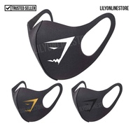 GYMSHARK LIGHTWEIGHT BLACK MASK DESIGN