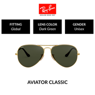 Ray-Ban  AVIATOR LARGE METAL  RB3025 181  Unisex Global Fitting   Sunglasses  Size 62mm