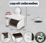 Hộp đựng giấy vệ sinh màu trắng hít chân không - M115