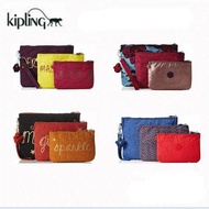 การซื้อจากต่างประเทศของแท้ Kipling Iaka S L กระเป๋าคลัตช์กระเป๋าสตางค์ K12415กระเป๋าสามใบ