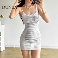 DUNEA Women's Sexy Printed Cami Dress