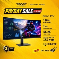 Armaggeddon 40" Nano IPS 5K2K WUHD Ultrawide 120Hz 1ms | Display Panel by LG |  R2500 Curved Gaming 