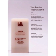 blk cosmetics universal sheer sunscreen primer stick 15g