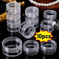10Pcs Convenient Leak-Proof Jewelry Organizer Box- Nail Pigment Storage Container- 3/7/10g High-Tran