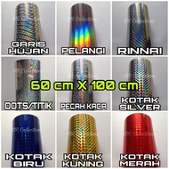 Sticker 3D Hologram Lure Sticker/ 60cm X 100cm