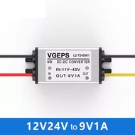 12V24V to 9V power step-down module 12V to 9V DC transformer 24V to 9V on-board converter