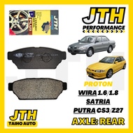 TAIHOAUTO JTH PERFORMANCE Rear Brake Pad Proton Wira / Satria / Putra Ceramic Disc Break Belakang Br