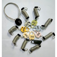 3-NUMBER Password LOCK WITH COMPACT AND CONVENIENT CABLE