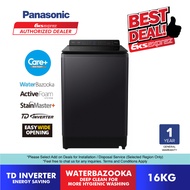 Panasonic Top Load Washing Machine (16KG) NA-FD16V1BRT for Special Stain Care Washer