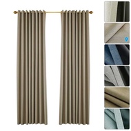 Blackout Curtains for Bedroom Grommet Insulated Room Curtains for Living Room, Set of 2 Panels (53*9
