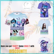 T&J - GACHA LIFE Tshirt short sleeve Kids clothing Baju Budak Gacha Life T-shirt - V134