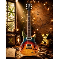 No stock need to pre order RS SE Ed Sheeran Flat Back Hollowbody I Baritone Piezo Electric Guitar, K
