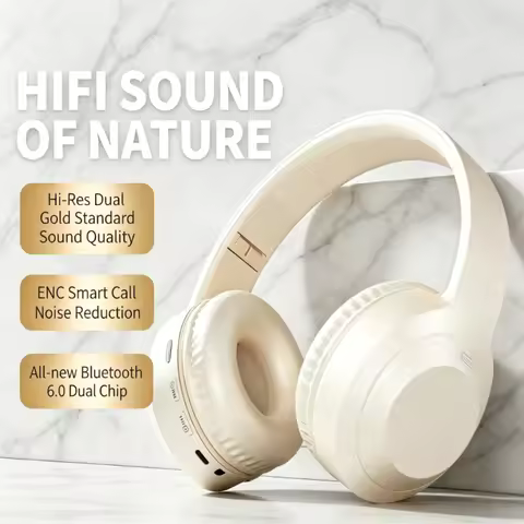 Over Ear HIFI Stereo M5 Headsets Wireless Bluetooth 5.3 Headphones Sports Gaming Earphones Support T