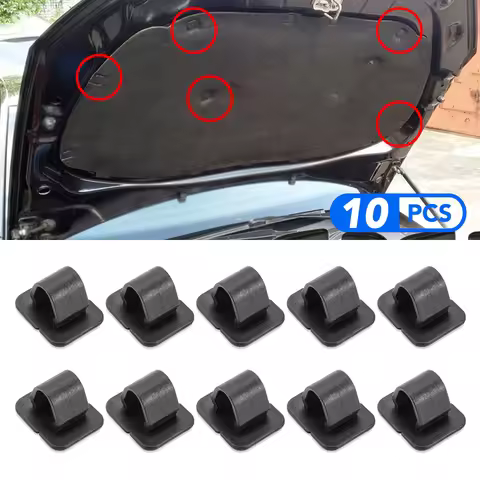 Car Hood Bonnet Insulation Clips Rivet Retainer For Ford Focus 2 3 Peugeot 206 207 307 308 408 508 O