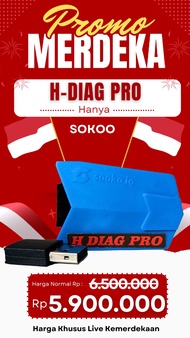 Sooko H-diag Pro Diagnostic Tool+Remap Flash ECU ECM Motor Honda Iquteche
