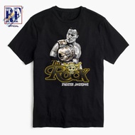 LOKAL KATUN RF Dwayne Johnson T-shirt THE ROCK RAW SMACKDOWN WWE/ tee vintage music musisi music men