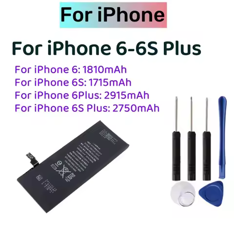 High Capacity Replacement Battery For iPhone 6 6 Plus 6S 6S Plus iPhone 6 Plus iPhone 6S Plus Replac