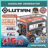 Agrishop LUTIAN Gasoline Generator LT9000EN-7 16HP 439cc | Mesin Penjana Kuasa Enjin Petrol 4-Stroke