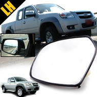 เลนส์กระจกมองข้าง เนื้อกระจกมองข้าง รุ่น มาสด้า MAZDA BT-50 BT50 PRO / FORD RANGER ปี 2006 - 2011 ข้างซ้าย 1 ชิ้น