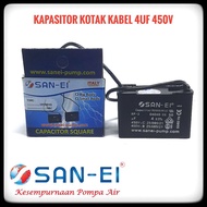 SAN-EI 4uf 450V box water pump capacitor