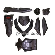 “JAMINAN SEBULAN” PARTS CARBON YAMAHA Y16ZR COVER CARBON SET PAKAGE Exhaust Cover Under Cover Y16 Ac