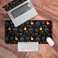 Desk Mat Halloween, Desk Mat Witchy, Black Cat Mouse Pad, Spooky Themed Laptop Mat, Halloween Desk Decor, Witchy Gifts for Her