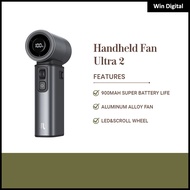 [SG STOCK] New JisuLife Handheld Fan Ultra 2 High-speed Portable Fan 9000 mAh Outdoor All-in-One Fan