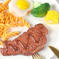 RHYTHM Simulation Steak Model, Western Food Cooking Toys Simulation Kitchen Toy, Poached Egg Simulat