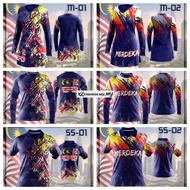 Tshirt Men Women Jersey Muslimah Couple Jersi Muslimah Microfiber Malaysia 2023 Baju Muslimah Jersey Merdeka Baju Jersey Perempuan Muslimah Murah