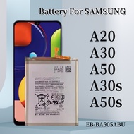 Battery For SAMSUNG A20 / A30 / A30s / A50 / A50s Bateri A205 A305 A505 EB-BA505ABU