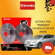 BREMBO TOYOTA CALDINA ST246 GT4 REAR (BELAKANG)  DISC BRAKE ROTOR
