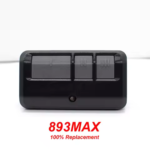 893MAX Remote Garage Door Opener New Universal For 315MHz 390MHz Handheld Transmitter
