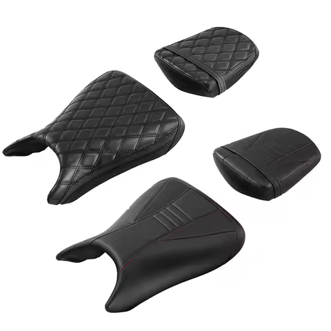 Rider Driver Passenger Seat Fit For Yamaha YZF R6 2003-2005 YZF R6S 2006-2009 08