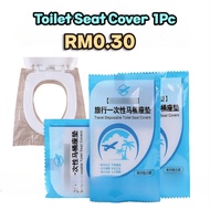 Travel Disposable Toilet Seat Cover With Waterproof Travel Portable Antibacterial Seat Mat Pad Pelapik Tandas Duduk