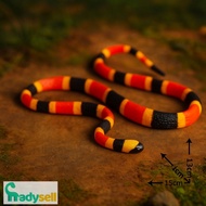 Coral Snake Toy Snake – Realistic figure Snake for Decoration / Children's Educational Toy