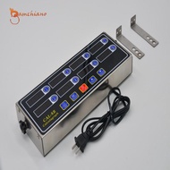 [Gamchiano] Portable Minute Minder 8-channel Kitchen Alarm Clock Kitchen Timer With Screen,