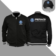 DB257 }} Peradi Varsity Jacket Parachute Material Bonus Hat