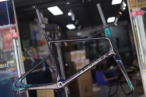 SILVEROCK STREAM Carbon Minivelo Frame 20in 406 451 Gravel Thru Axle Disc Inner Housing Bikepacking 