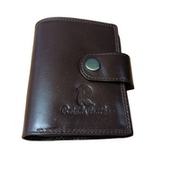 Cowhide card wallet cowhide card holder rfid blocking card holder