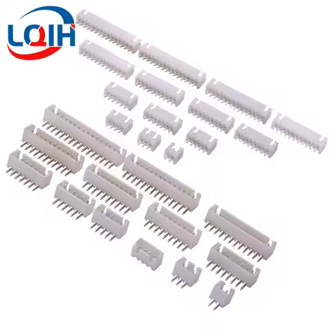 XH 2.54mm Pitch Connector Header Male Blade 2P 3P 4P 5P 6P 7P 8P 9P 10P 11P 12P 13P 14P 15P 16P Stra
