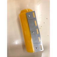 Thick Plastic Strip Curtain 2 Mm Width 20 Cm Length 290 Yellow Smooth Sheet Ready To Attach A