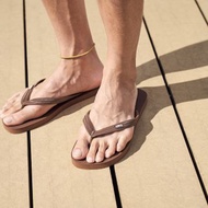 男款TOP經典夾腳拖鞋 防水耐磨止滑人字拖鞋 可可棕