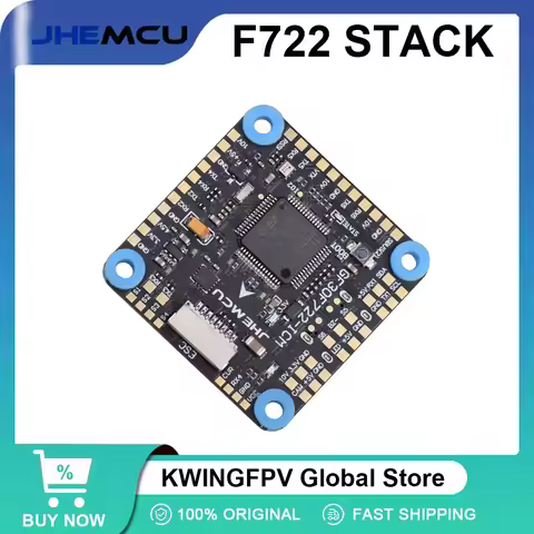JHEMCU F722 Stack 55A GF30F722-ICM F7 Flight Controller RuiBet 45A/55A 4INI 3-6S ESC F722 Flight Con