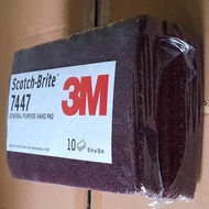 Scotch Brite 7447 3M / Coir Brush 6in x 9in