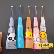 Cartoon Kitchen Half Apron PVC Waterproof Anti-fouling Apron Cute Oil-proof Sleeveless Apron Home Ap