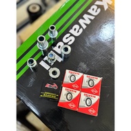 CIKGU RAFF PROSHOP..BUSH CUSTOM rxz untuk GTO AR80 AR125 KH100 siap bearing..