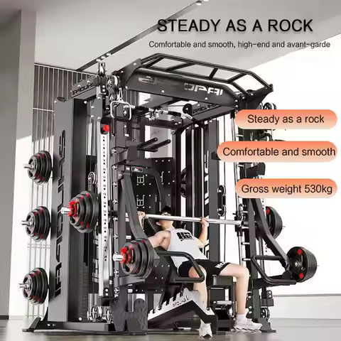 Smith Machine Sport Integrated Training Machine Workout Training Machine Fitness Equipment Gym Home 