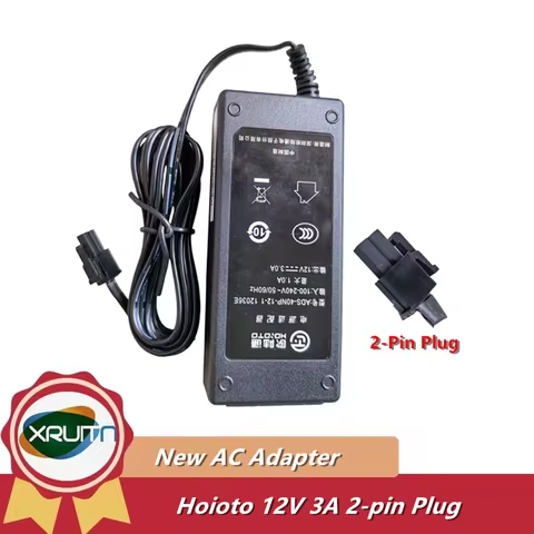 2-pin 12V 3A 36W AC Adapter Charger For Dell Sonicwall NSA 220 Fortigate Wirewall Power Supply