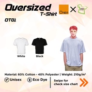 OREN SPORT Oversized Tee (UNISEX) Cotton - OT01